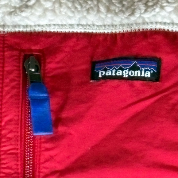 NWT Patagonia Men’s Retro X Fleece Vest Natural & Touring Red Size XL Jacket NEW - Picture 5 of 7